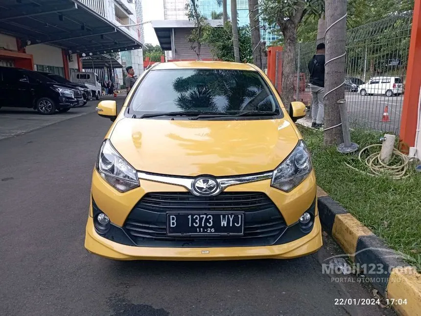 Jual Mobil Toyota Agya 2018 TRD 1.2 di DKI Jakarta Automatic Hatchback Kuning Rp 114.000.000