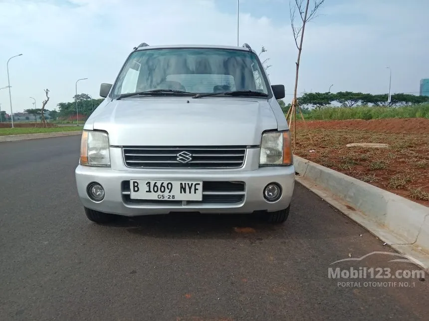 Jual Mobil Suzuki Karimun 2004 GX 1.0 di Banten Manual Hatchback Silver Rp 72.000.000
