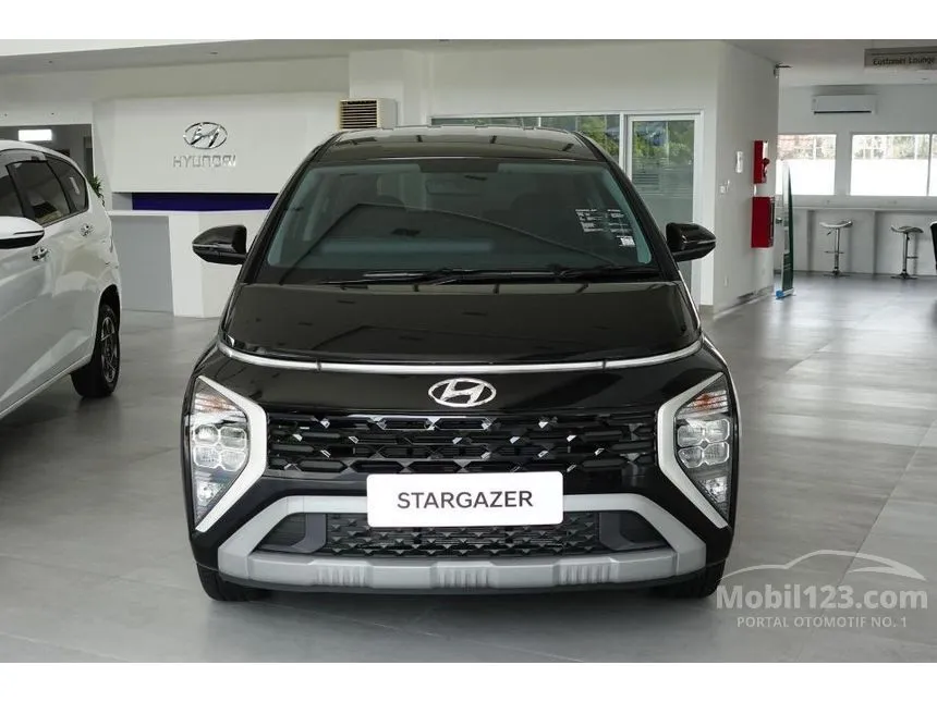 Jual Mobil Hyundai Stargazer 2024 Prime 1.5 di Jawa Barat Automatic Wagon Hitam Rp 261.900.000