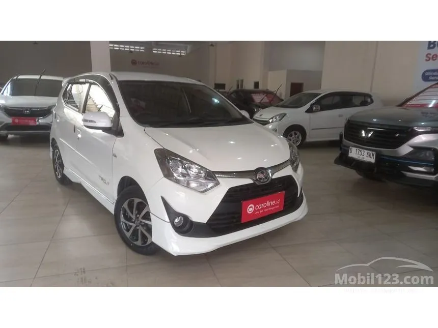 Jual Mobil Toyota Agya 2019 TRD 1.2 di Jawa Barat Manual Hatchback Putih Rp 114.000.000