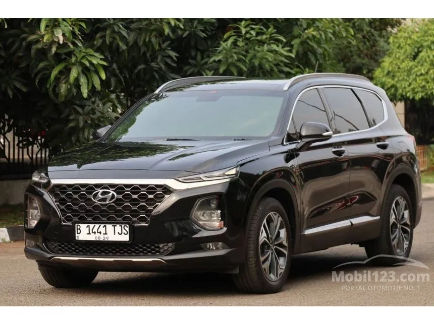 Jual Mobil Hyundai Santa Fe 2019 CRDi GRAND 2.2 di DKI Jakarta Automatic SUV Hitam Rp 378.000.000