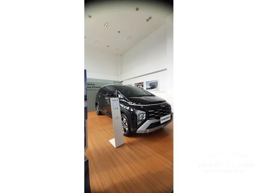 Jual Mobil Hyundai Stargazer X 2024 Prime 1.5 di Jawa Barat Automatic Wagon Hitam Rp 316.400.000