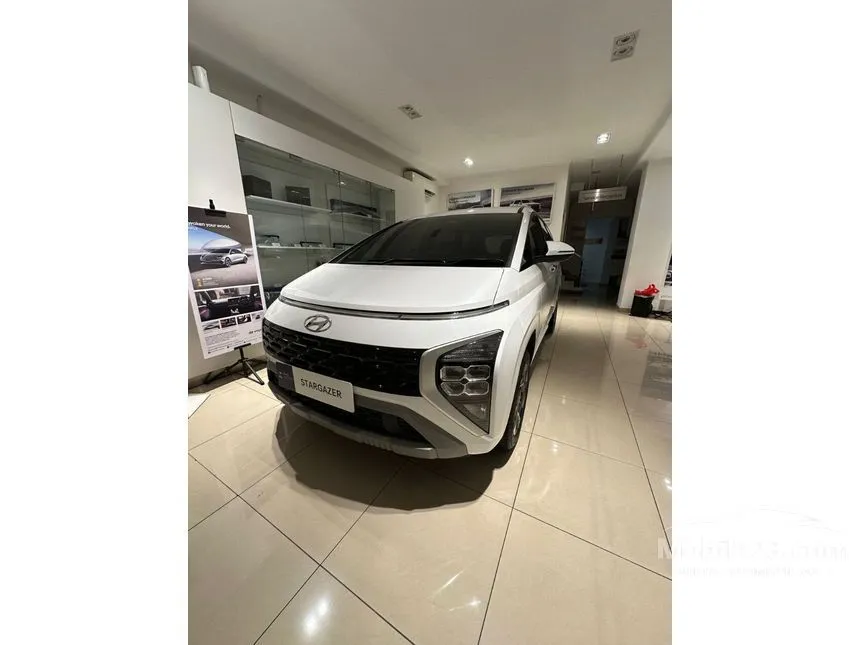 Jual Mobil Hyundai Stargazer 2024 Prime 1.5 di DKI Jakarta Automatic Wagon Putih Rp 321.000.000