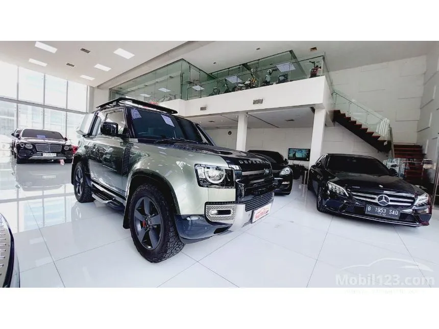 Jual Mobil Land Rover Defender 2022 90 X P400 3.0 di DKI Jakarta Automatic SUV Hijau Rp 2.650.000.000