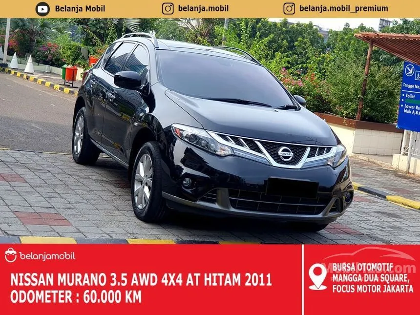 Jual Mobil Nissan Murano 2011 3.5 di Jawa Barat Automatic SUV Hitam Rp 166.000.000