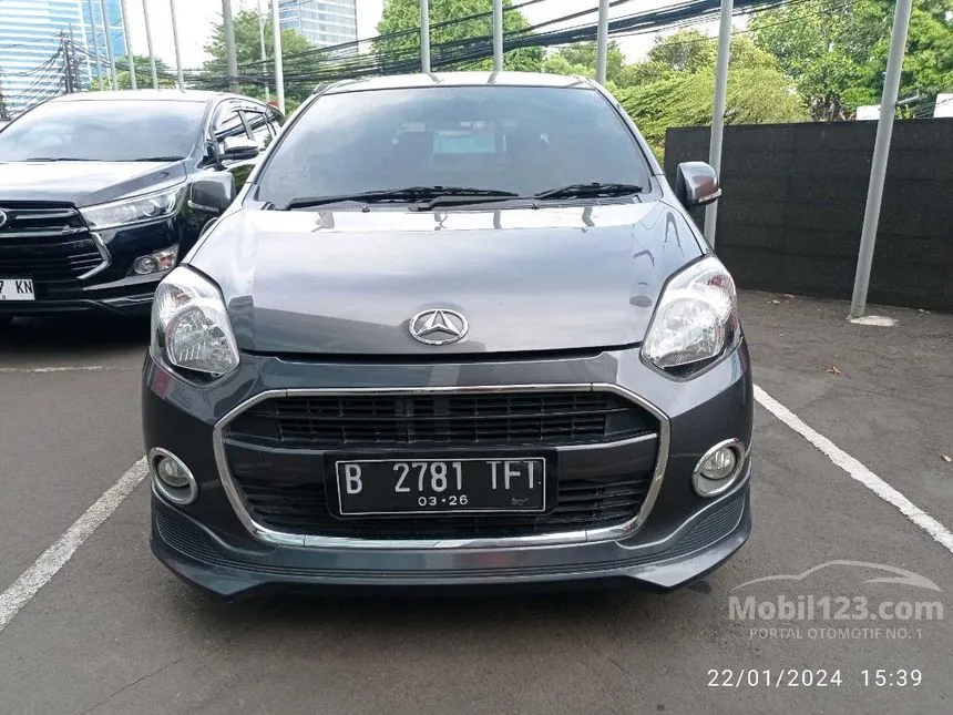 Jual Mobil Daihatsu Ayla 2016 X Elegant 1.0 di DKI Jakarta Manual Hatchback Abu