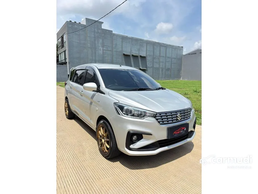 Jual Mobil Suzuki Ertiga 2018 GL 1.5 di Banten Manual MPV Silver Rp 150.000.000