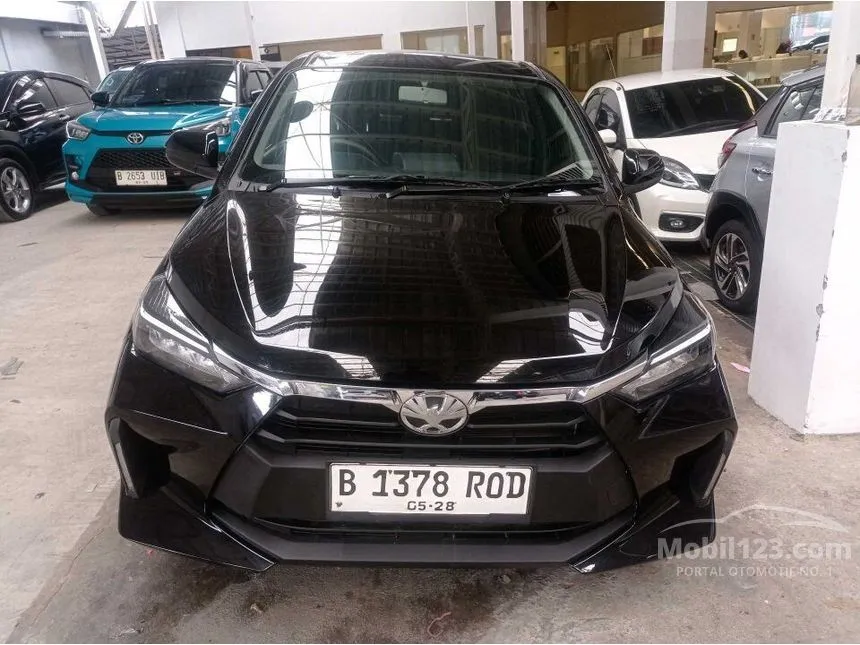 Jual Mobil Toyota Agya 2023 G 1.2 di DKI Jakarta Manual Hatchback Hitam Rp 144.000.000