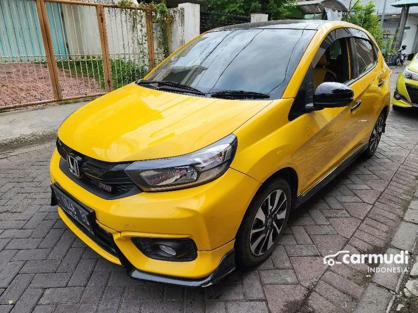 Jual Mobil Honda Brio 2021 RS Urbanite 1.2 di Jawa Timur Automatic Hatchback Emas Rp 185.000.000