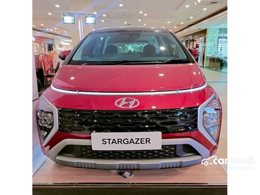 Jual Mobil Hyundai Stargazer 2024 Prime 1.5 di Jawa Barat Automatic Wagon Merah Rp 249.600.000