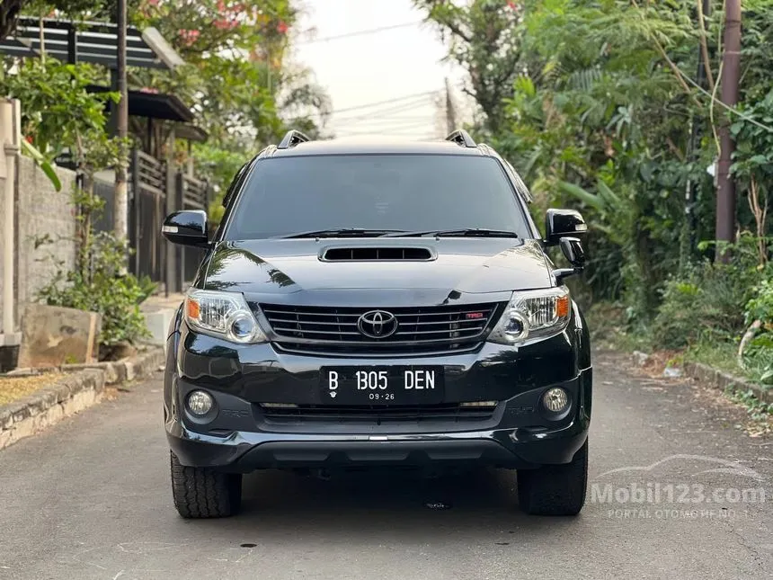 Jual Mobil Toyota Fortuner 2014 G 2.5 di DKI Jakarta Automatic SUV Hitam Rp 265.000.000