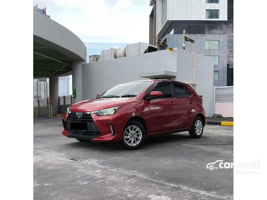 Jual Mobil Toyota Agya 2023 G 1.2 di DKI Jakarta Automatic Hatchback Merah Rp 133.000.000