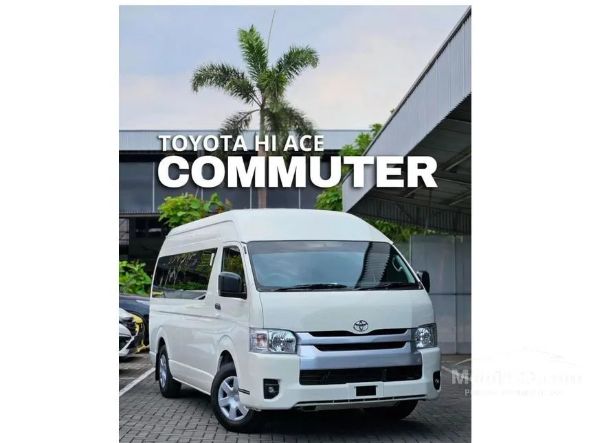Jual Mobil Toyota Hiace 2023 Commuter 3.0 di Jawa Barat Manual Van Putih Rp 546.400.000