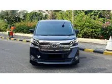 2017 Toyota Vellfire 2.5 G MPV ATPM Black on Black Record Garansi
