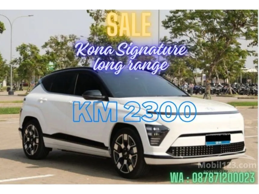 Jual Mobil Hyundai Kona 2024 Signature Long Range di DKI Jakarta Automatic SUV Putih Rp 540.000.000