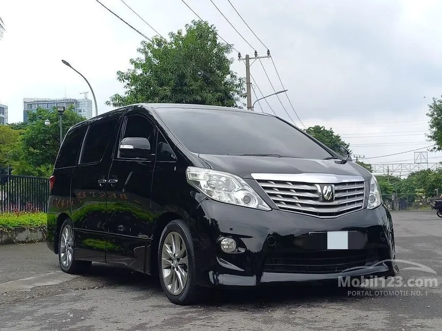 Jual Mobil Toyota Alphard 2011 G 2.4 di Jawa Timur Automatic MPV Hitam Rp 250.000.004