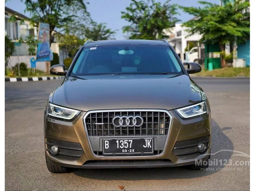 Jual Mobil Audi Q3 2013 1.4 TFSI 1.4 di Banten Automatic Coklat Rp 250.000.000