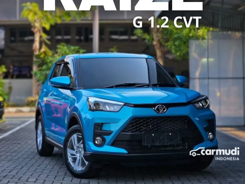 Jual Mobil Toyota Raize 2024 G 1.2 di Jawa Barat Automatic Wagon Biru Rp 215.000.000