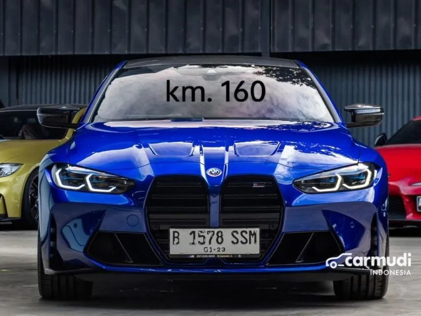 Jual Mobil BMW M4 2022 Competition KITH 3.0 di DKI Jakarta Automatic Coupe Biru Rp 3.450.000.000