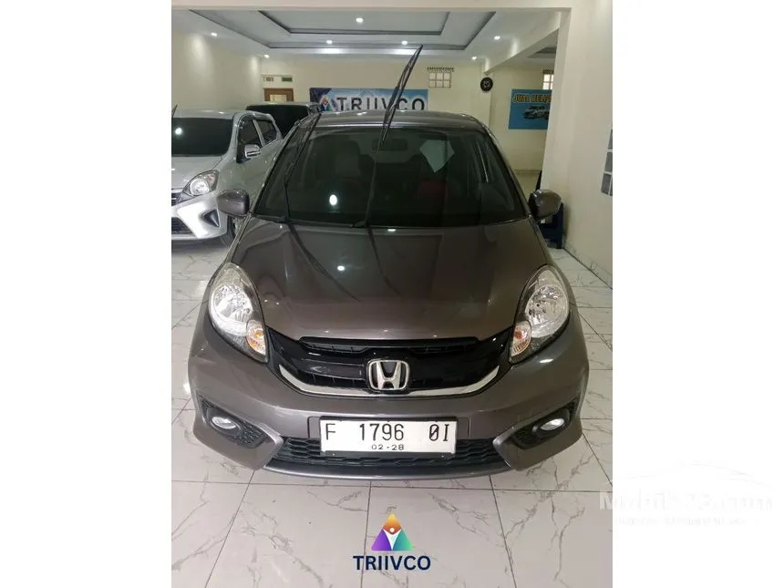 Jual Mobil Honda Brio 2018 E 1.2 di Jawa Barat Manual Hatchback Abu