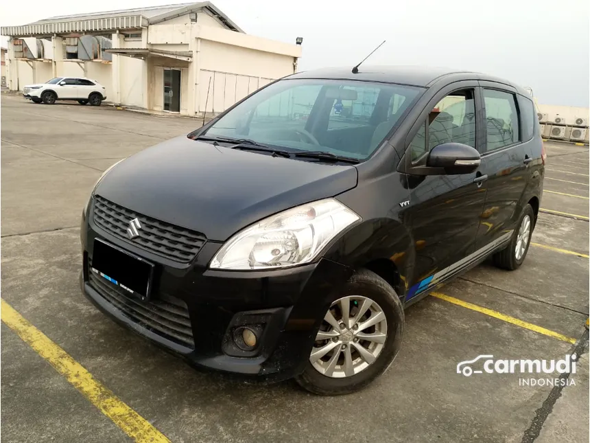 Jual Mobil Suzuki Ertiga 2012 GX 1.4 di DKI Jakarta Manual MPV Hitam Rp 92.000.000