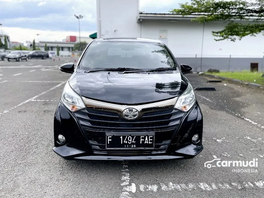 Jual Mobil Toyota Calya 2021 G 1.2 di Jawa Barat Automatic MPV Hitam Rp 139.000.000