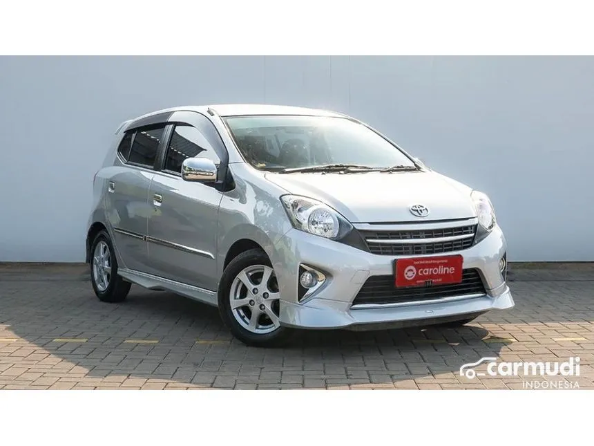 Jual Mobil Toyota Agya 2015 TRD Sportivo 1.0 di Jawa Barat Manual Hatchback Silver Rp 84.000.000