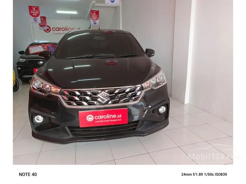 Jual Mobil Suzuki Ertiga 2023 GX Hybrid 1.5 di Jawa Barat Manual MPV Hitam Rp 192.500.000