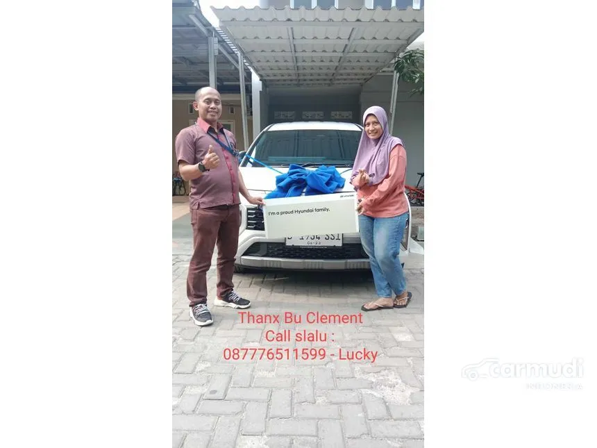Jual Mobil Hyundai Stargazer 2024 Prime 1.5 di Banten Automatic Wagon Abu