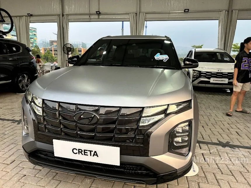 Jual Mobil Hyundai Creta 2024 Alpha 1.5 di DKI Jakarta Automatic Wagon Silver Rp 421.000.000