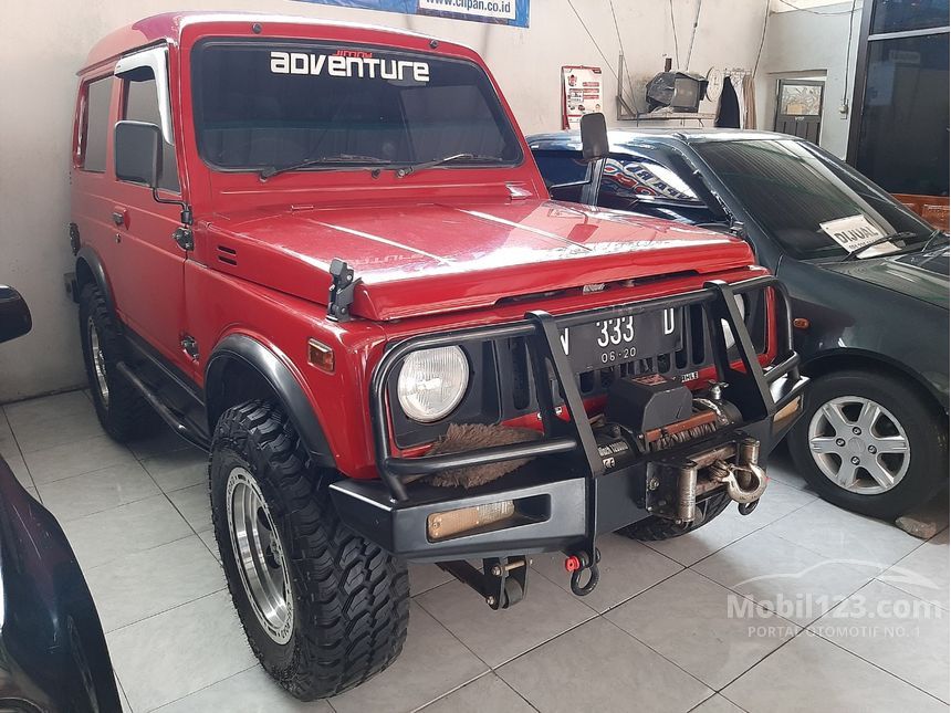 Jual Mobil Suzuki Jimny 1985 4x4 1.0 di Jawa Timur Manual Jeep Merah Rp