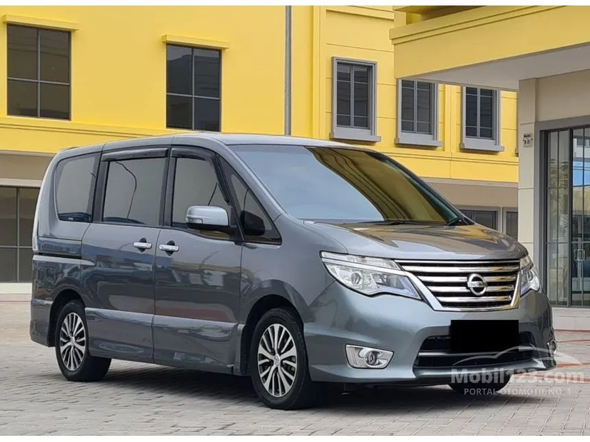 Jual Mobil Nissan Serena 2017 Highway Star 2.0 di Banten Automatic MPV Abu