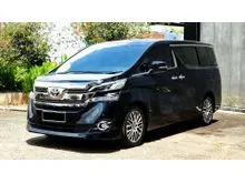 2016 Toyota Vellfire 2.5 G Van Wagon ATPM Facelift AT Black On Black - SERVICE RECORD - FIRST HAND - PERFECT CONDITION - NO KENDALA SIAP PAKAI
