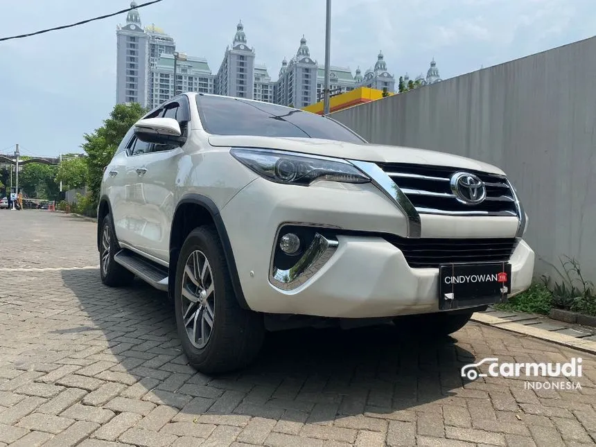 Jual Mobil Toyota Fortuner 2017 VRZ 4X2 2.4 di DKI Jakarta Automatic SUV Putih Rp 335.000.000