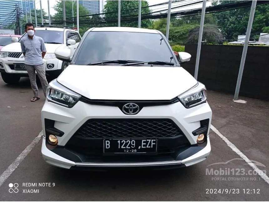 Jual Mobil Toyota Raize 2021 GR Sport 1.0 di DKI Jakarta Automatic Wagon Putih Rp 197.000.000