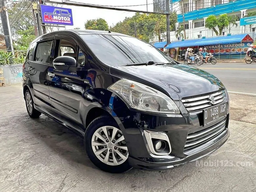 Jual Mobil Suzuki Ertiga 2015 GX Elegant 1.4 di Jawa Barat Automatic MPV Hitam Rp 140.000.000