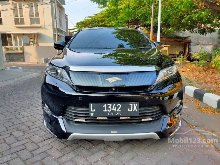 Jual Mobil Toyota Harrier 2014 2.0 di Jawa Timur Automatic SUV Hitam Rp 385.000.000