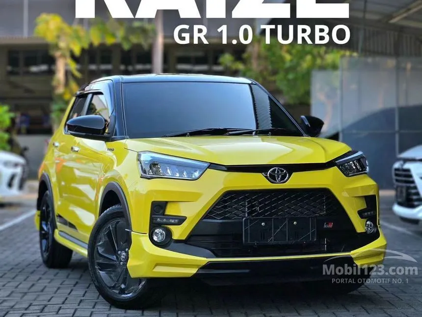 Jual Mobil Toyota Raize 2024 GR Sport 1.0 di Jawa Barat Automatic Wagon Kuning Rp 289.800.000