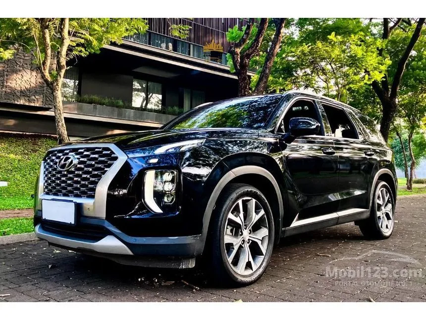 Jual Mobil Hyundai Palisade 2022 Signature 2.2 di Banten Automatic Wagon Hitam Rp 645.000.000