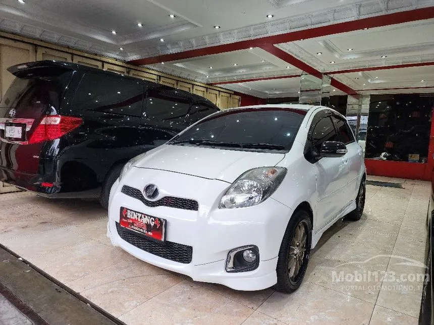 Jual Mobil Toyota Yaris 2013 S 1.5 di Jawa Barat Automatic Hatchback Putih Rp 133.000.000