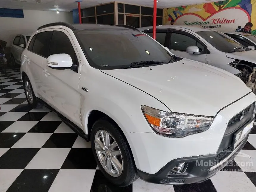 Jual Mobil Mitsubishi Outlander Sport 2013 PX 2.0 di Jawa Timur Automatic SUV Putih Rp 155.000.000