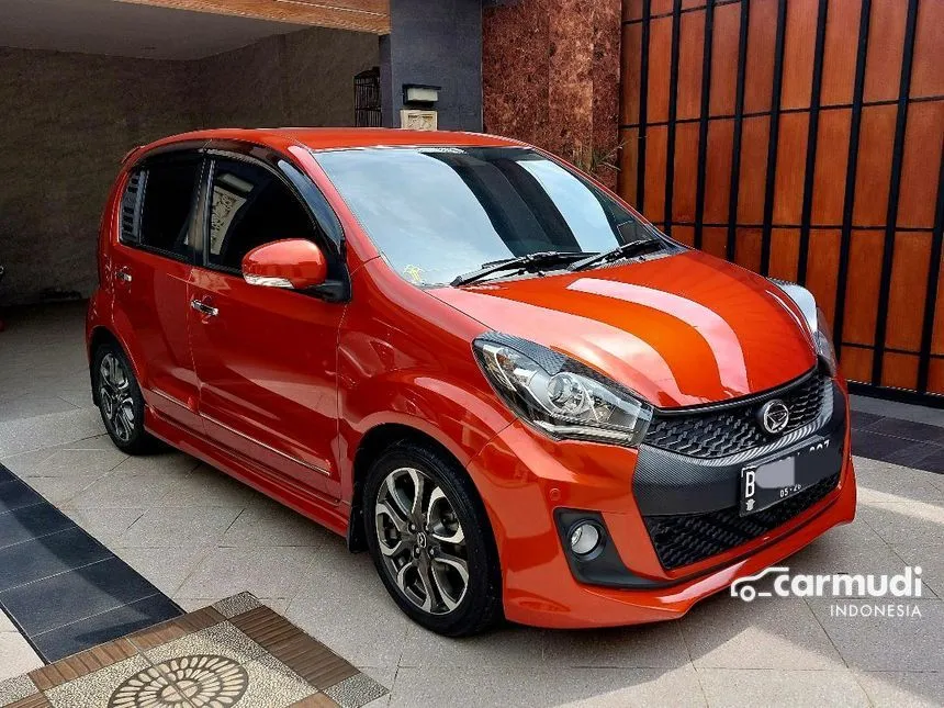 Jual Mobil Daihatsu Sirion 2015 Sport 1.3 di Banten Automatic Hatchback Orange Rp 119.000.000