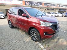 Xenia X MT Manual 2017 Merah Cash 112 juta Velg Two Tone Racing