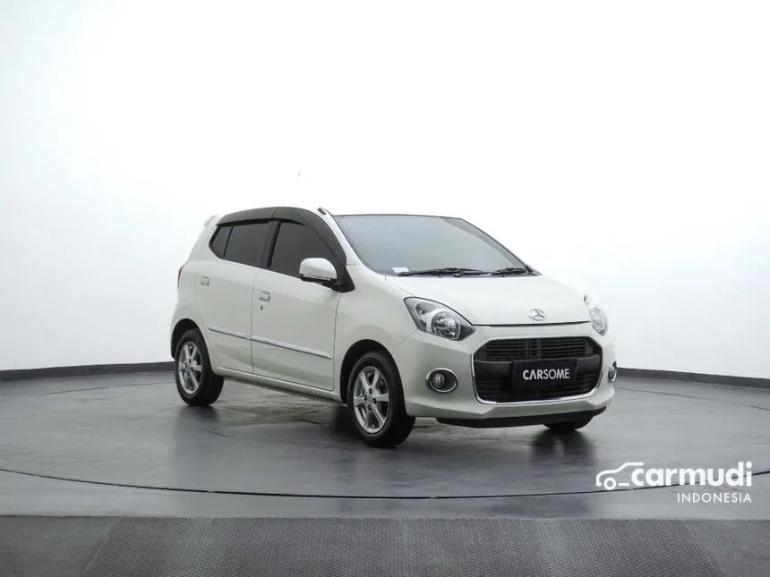 Jual Mobil Daihatsu Ayla 2015 X 1.0 di Banten Automatic Hatchback Putih Rp 89.000.000