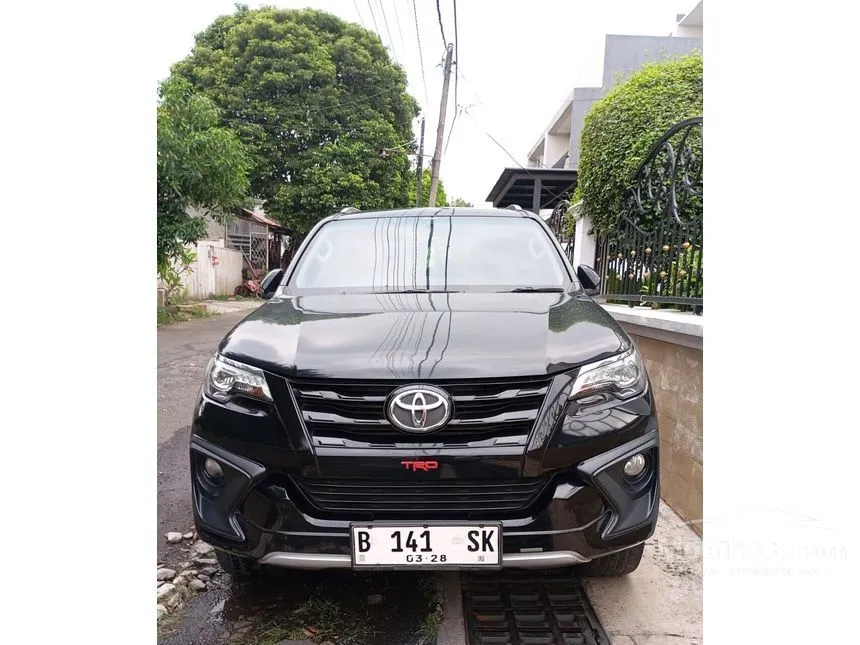 Jual Mobil Toyota Fortuner 2018 TRD 2.4 di DKI Jakarta Automatic SUV Hitam Rp 415.000.000