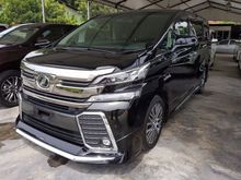 2015 Toyota Vellfire 2.5 ZG Radar Safety System Pilot Seat Modelista Bodykits Unregister for sale