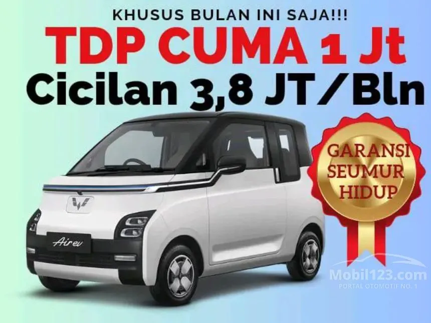 Jual Mobil Wuling EV 2024 Air ev Standard Range di Jawa Barat Automatic Hatchback Lainnya Rp 398.000.000