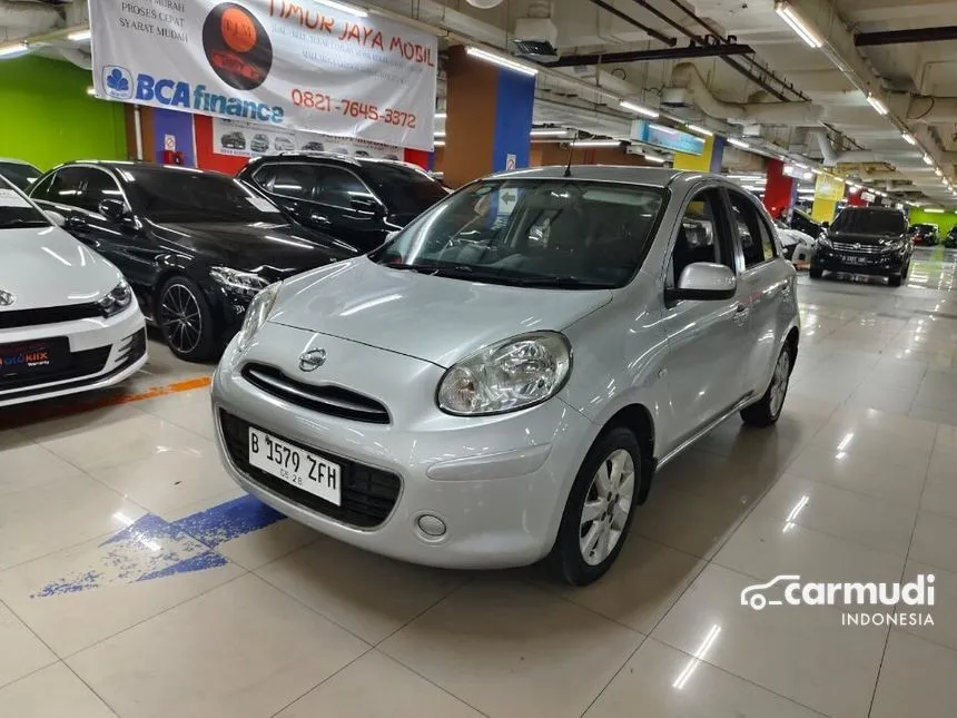 Jual Mobil Nissan March 2013 1.2L 1.2 di DKI Jakarta Automatic Hatchback Silver Rp 70.000.000