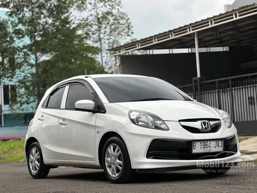 Jual Mobil Honda Brio 2012 E 1.3 di Banten Automatic Hatchback Putih Rp 95.000.000