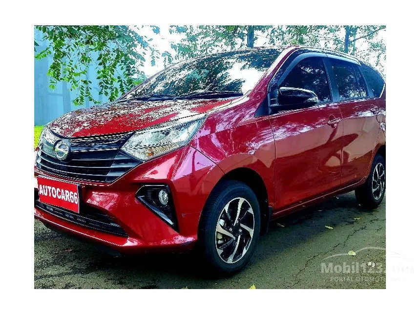 Jual Mobil Daihatsu Sigra 2023 R 1.2 di Banten Manual MPV Merah Rp 129.500.000